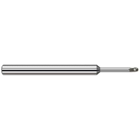 Harvey Tool End Mill for Aluminum Alloys - Ball, 0.0200" 54420